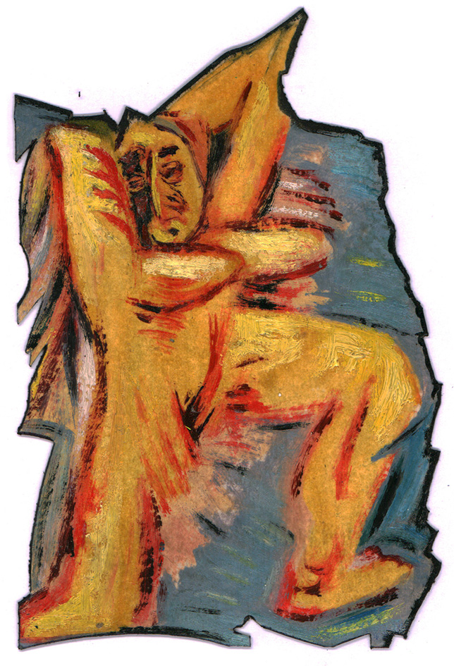 Danseuse sur le pont d'Avignon.